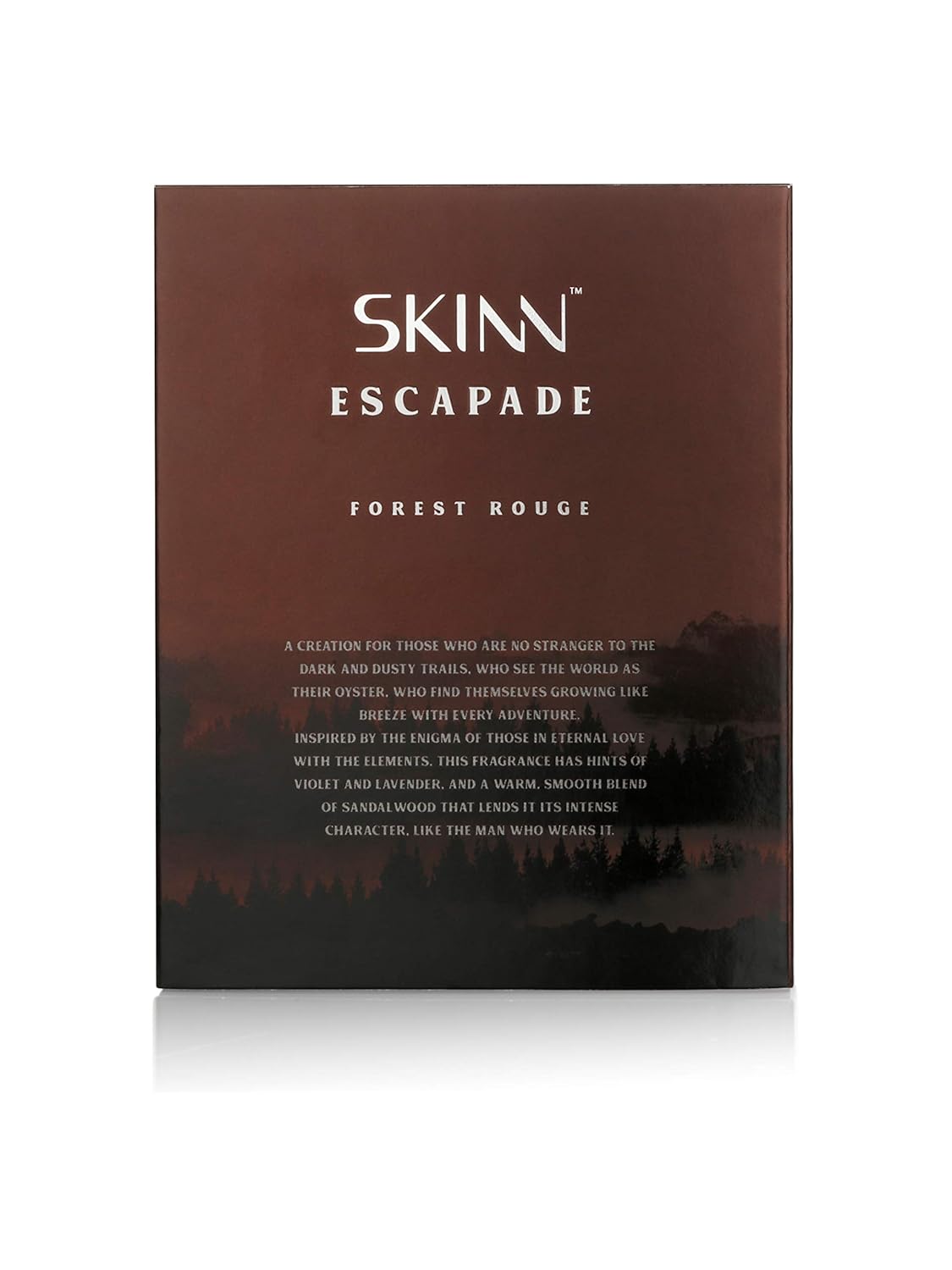 Skinn By Titan Escapade Forest Rouge 100 Ml 3.4 Fl.oz. Perfume For Men Edp