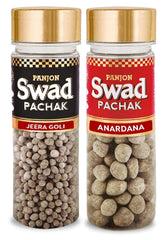 Panjon Swad Pachak Jeera Goli & Anardana 540gm, (270gm, 2) | Bottle Pack