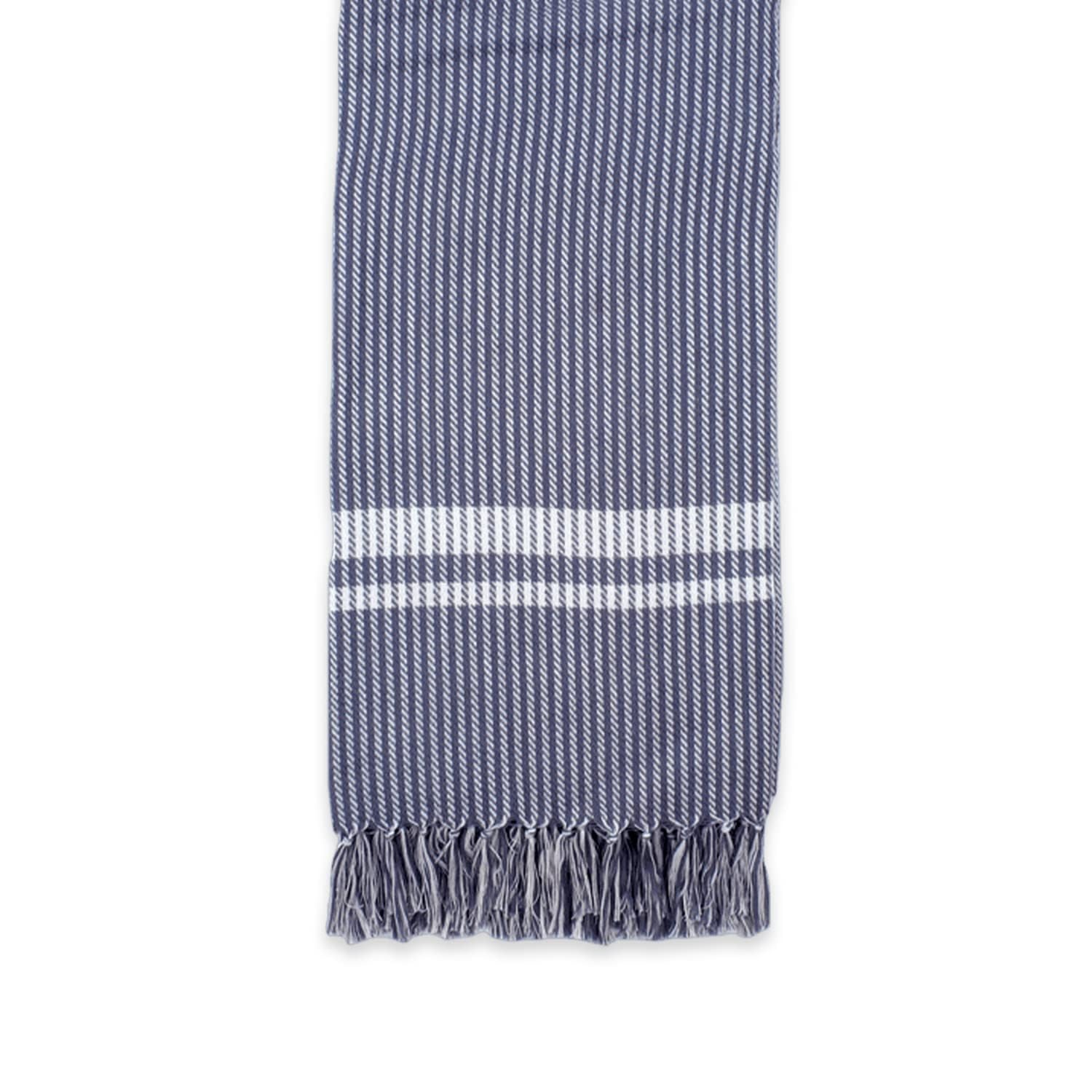 Suam Poppy Pure Cotton Towel 400 Gsm | Lightweight, Quick Dry 220 Tc Luxury Bath Towel For Beach & Gym (Flint Grey & Blizzard Blue)- Pack Of 2