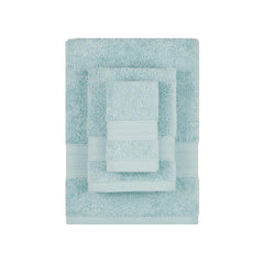 Trident Soft Comfort Air Rich Bath Towels 500 Gsm | 100% Cotton Towel, Super Soft, Highly Absorbent, 3 Pieces Towel Set - Nile Blue
