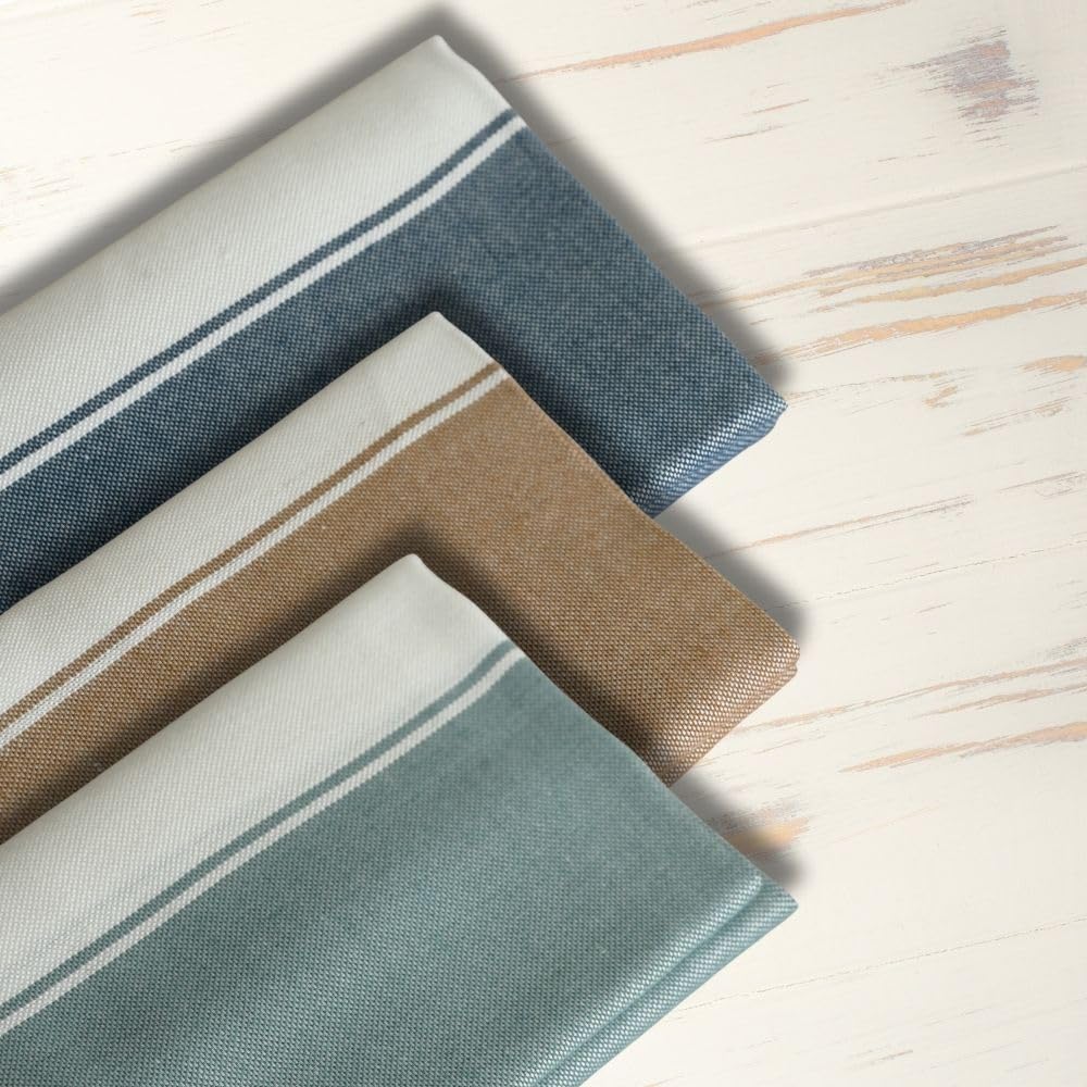 Aero Weav Ultra Lightweight Bamboo Bath Towel 600gsm | Compact, Portable & Less Than Skin-Friendly & Eco-Friendly Travel Towel (Denim Blue, Terracotta & Jade Forest)- Pack Of 3