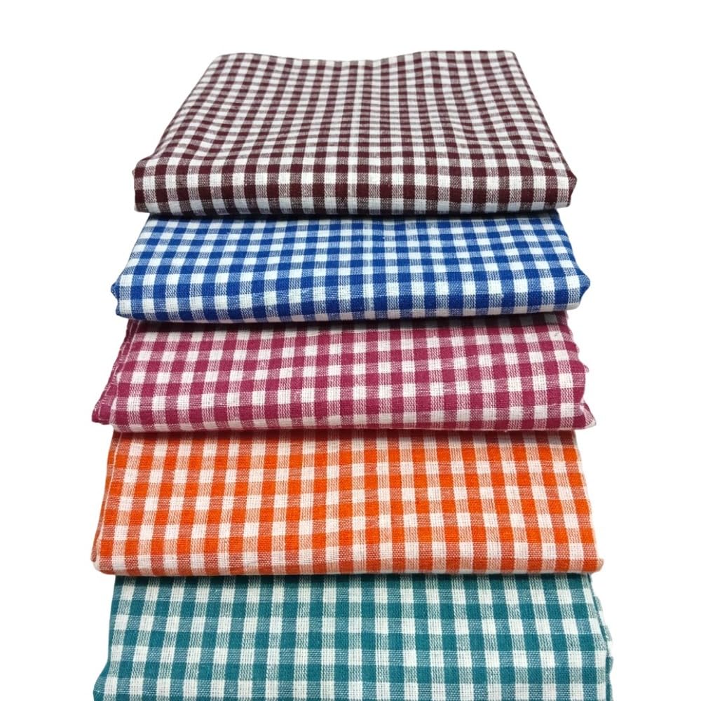Nikshaya 100% Cotton Bath Towel 800 Gsm | Ultra-Soft, Quick-Dry Towels For Daily Use | Highly Absorbent & Durable | Set Of 5 (Multicolour)