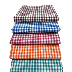Nikshaya 100% Cotton Bath Towel 800 Gsm | Ultra-Soft, Quick-Dry Towels For Daily Use | Highly Absorbent & Durable | Set Of 5 (Multicolour)