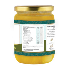 Pure Natural A2 Bilona Cow Ghee By Asmita Organic Farms | Healthy & Nutrients Desi Ghee Perfect For Boost Energy | (1 Litr) 33.8 Ounce | Jar Pack