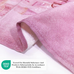 Sassoon Princess Disney Princess Dreamer Bath Towel 400 Gsm | Gentle, Super Absorbant, Easy Care Bath Towel For Kids (Pink)