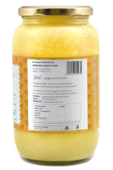 Premium A2 Bilona Desi Gir Cow Ghee By Organik Singh | Great Source Of Energy & Vitamin Healthy Desi Ghee Perfect For Sweets | (1 Litr) 33.8 Ounce | Glass Jar