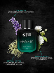 Beardo Mariner Eau De Parfum 50ml 1.6 Fl.oz. | Perfect Gift For Boyfriend | Long Lasting Fragrance