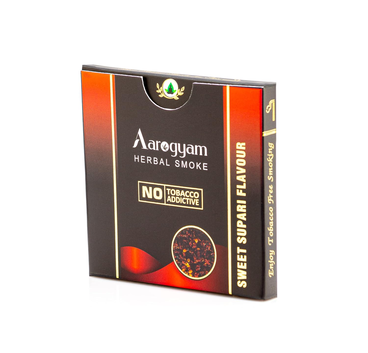 Aarogyam Herbals 100% Tobacco & Nicotine Free Cigarette For Relieve Stress & Mood Enhance Product For Smokers - 10 Sticks In Each Packet Aarogyam Herbals 100% Tobacco & Nicotine Free