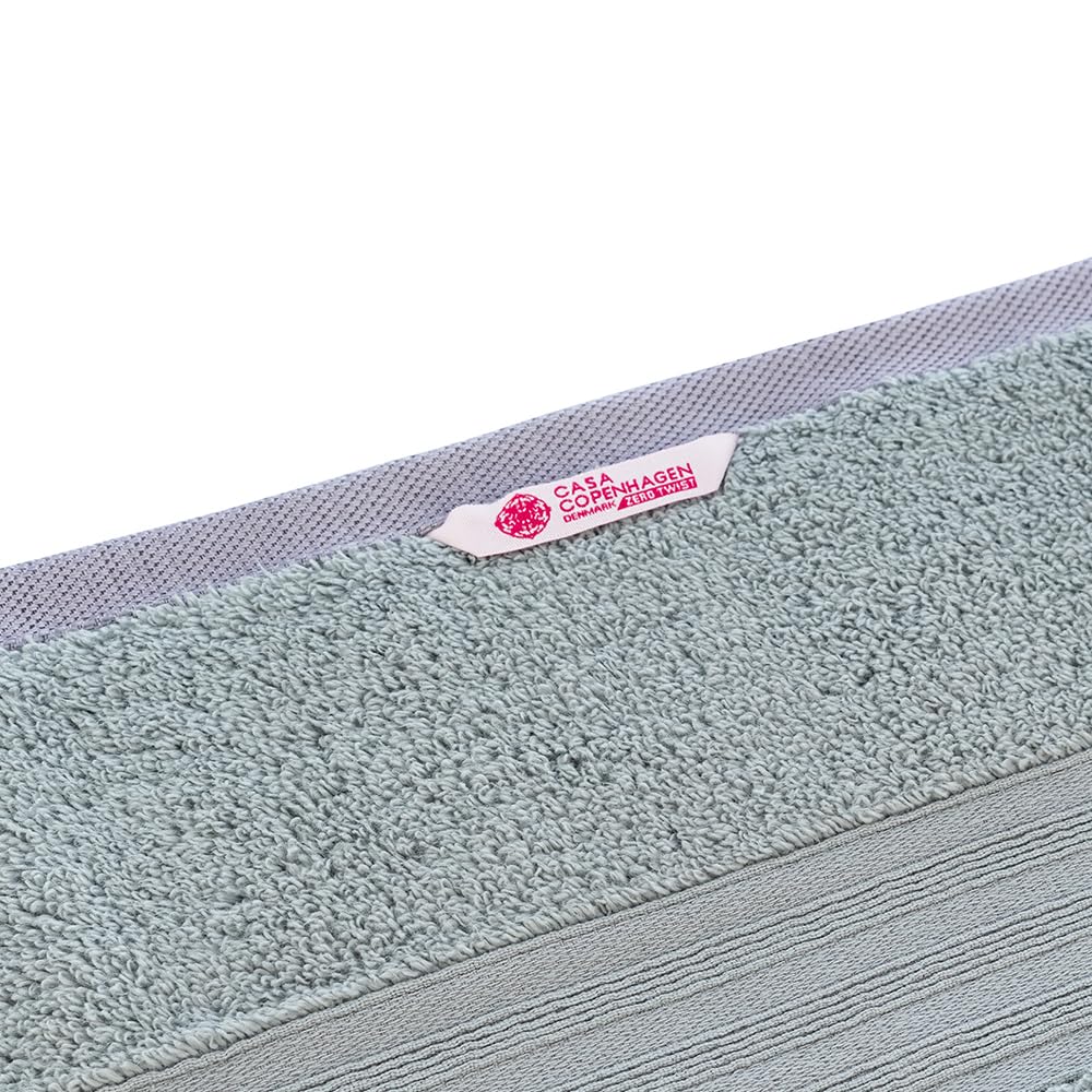 Casa Copenhagen Egyptian Cotton Exotic Hand Towel 400 Gsm (Zt Grey Violet)- 2 Pcs