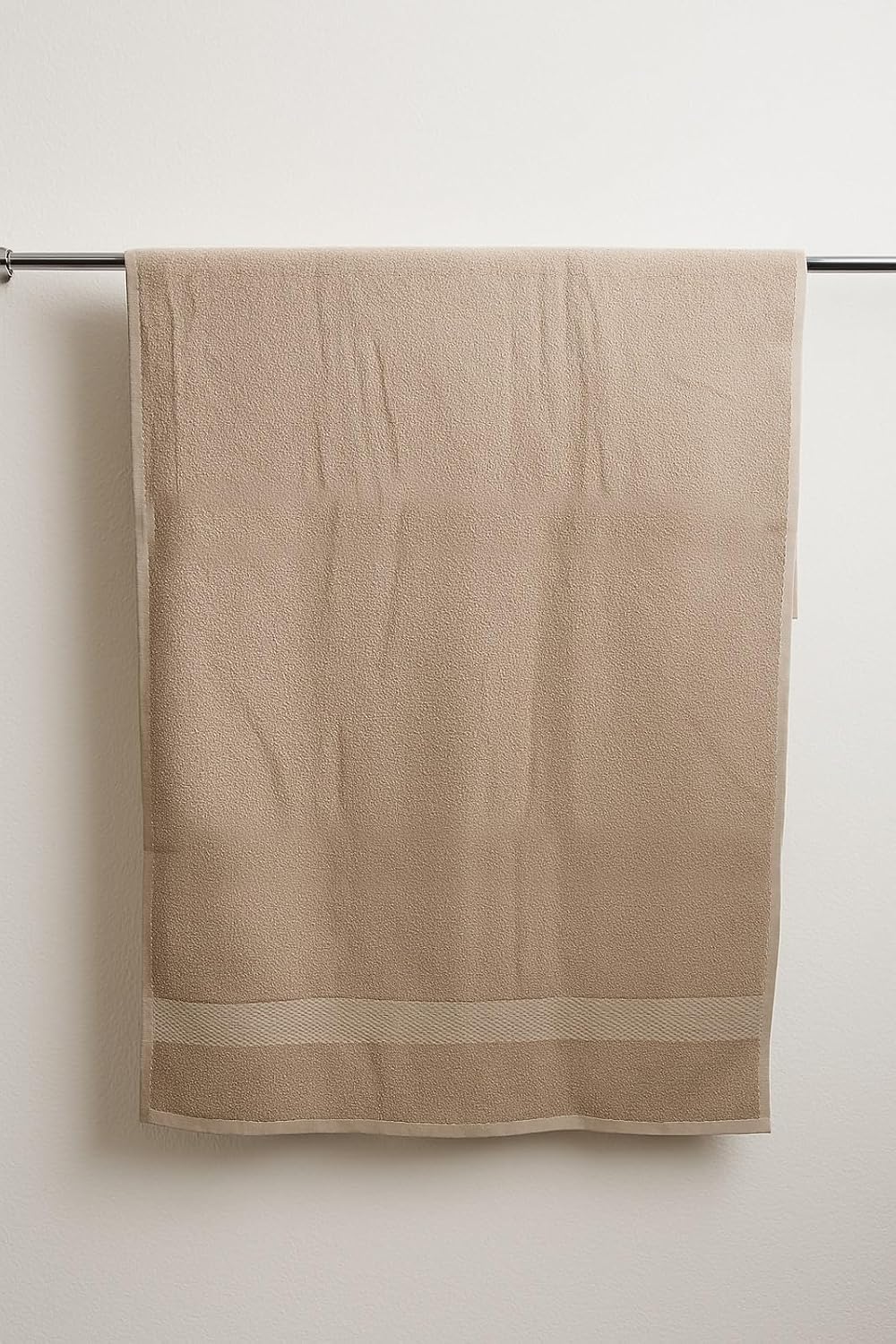 Siya Fashion Cotton Bath Towel 500 Gsm | Ultra Soft Absorbent Quick Dry Lightweight & Durable Fabric Perfect For Home, Gym, Travel & Everyday Use (Brown)