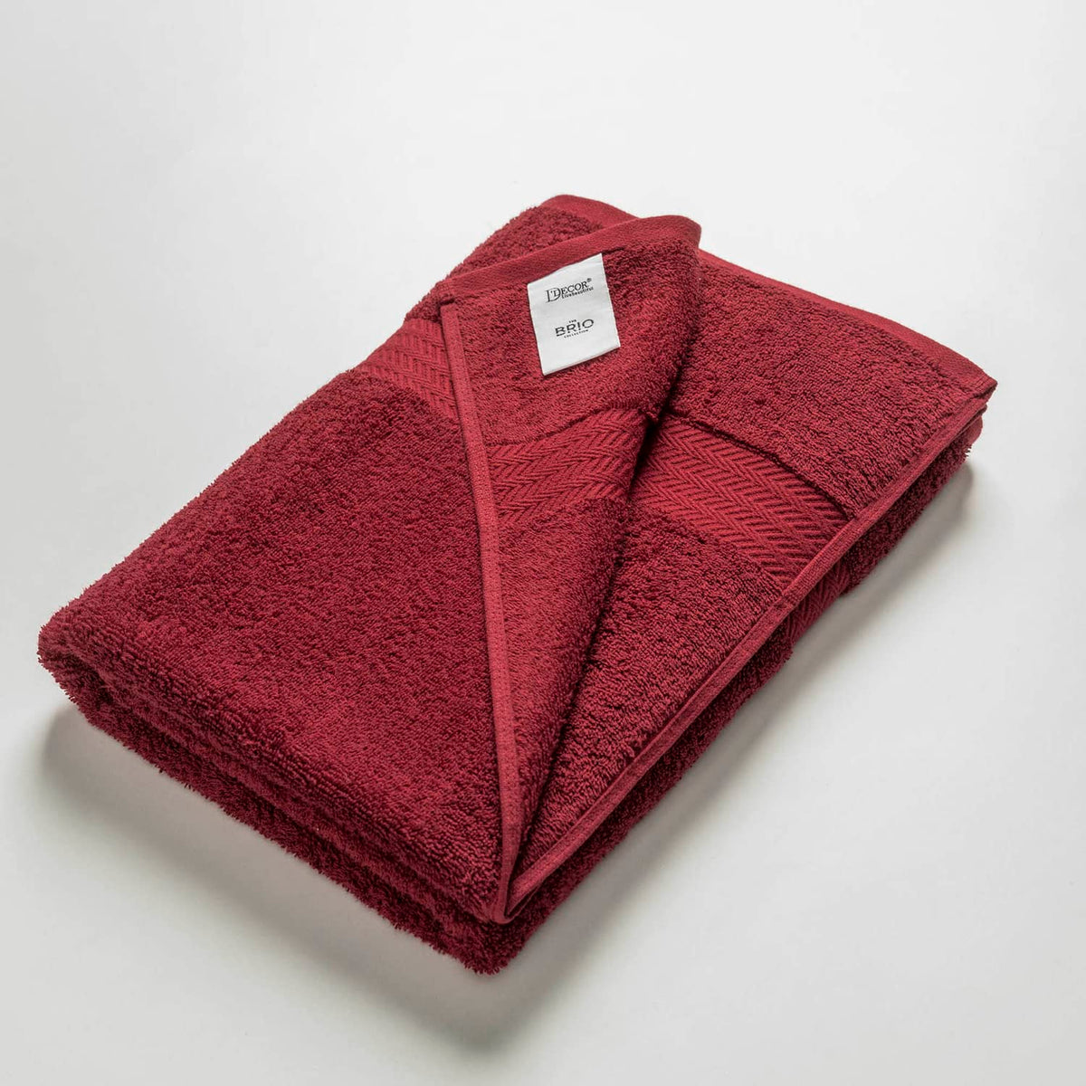 Ddecor Live Beautiful 100% Cotton Bath Towel 500 Gsm | Large Size Bath Towel Soft & Absorbent For Men & Women (Magenta)