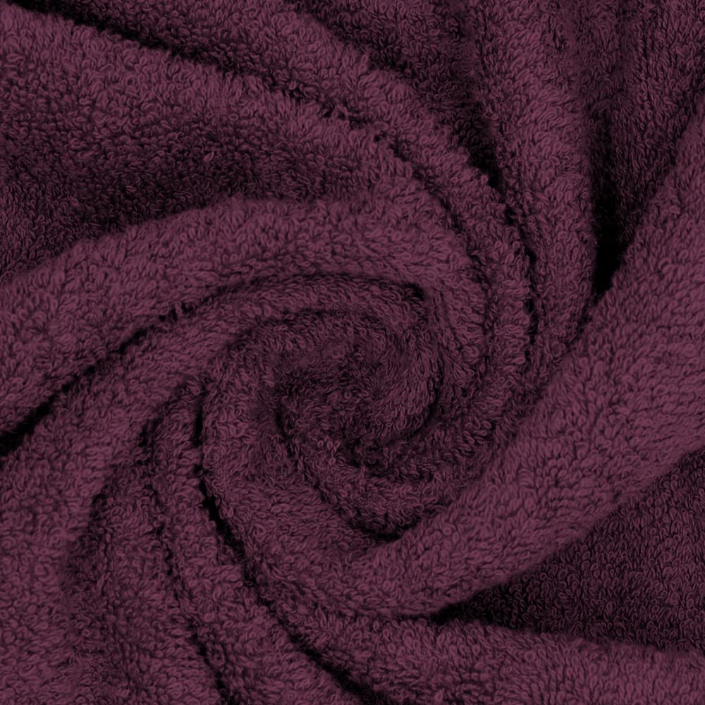 Wakefit 100% Cotton Bath Towels Large Size 500 Gsm | Bathing Towel For Men & Women Terry -2 Pieces (Cafe Noir & Grape Wine)