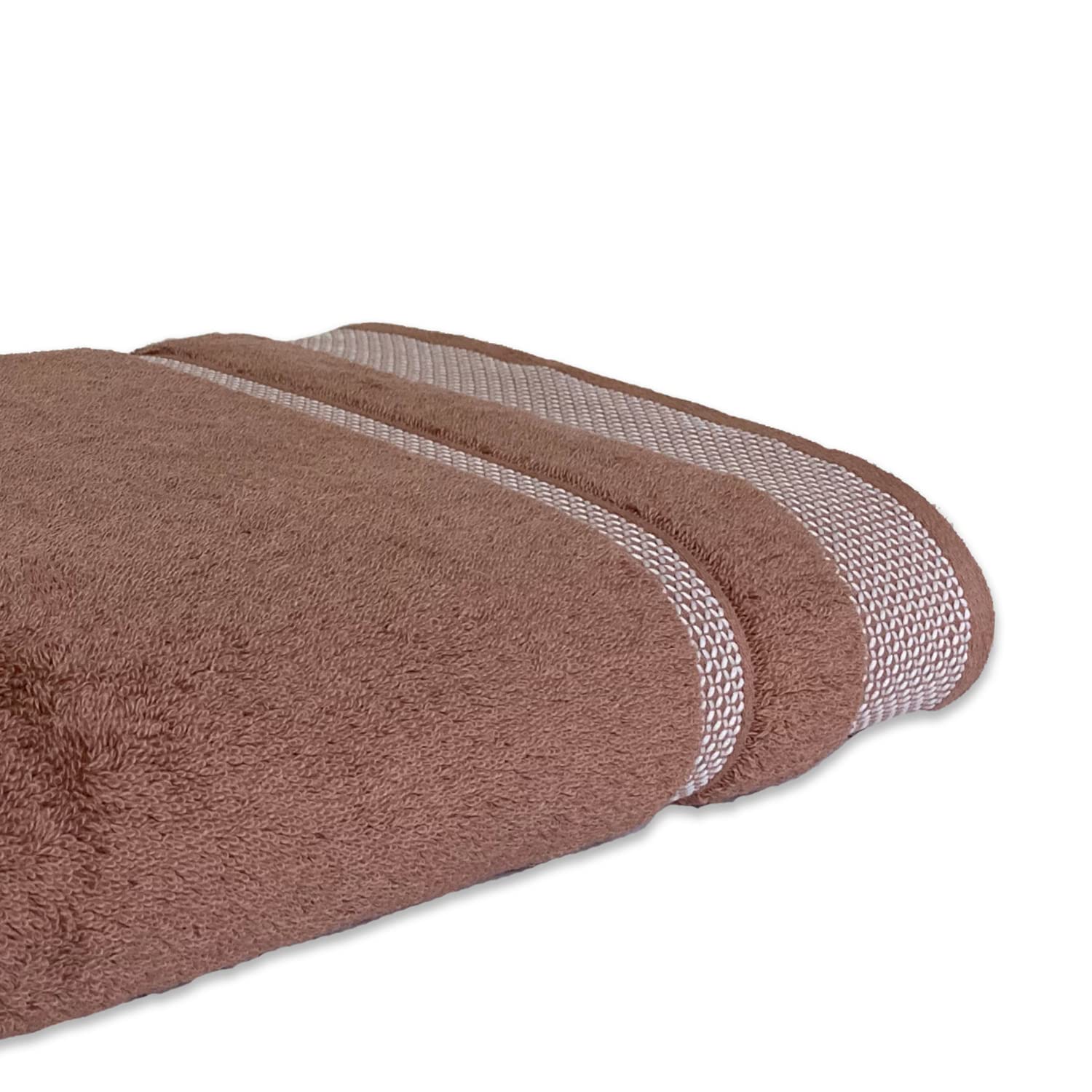 Spaces Hygro Cotton Bath Towel 600 Gsm | Dries You Quicker Blooms Softer When Washed Dries You Quicker (Light Brown)