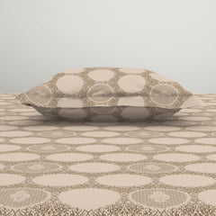 Polycotton Bedsheet For Single Bed With 1 Pillow Cover - 60 X 88 Inches, Beige | Skin Safe & Super Soft Small Size Bed Sheet