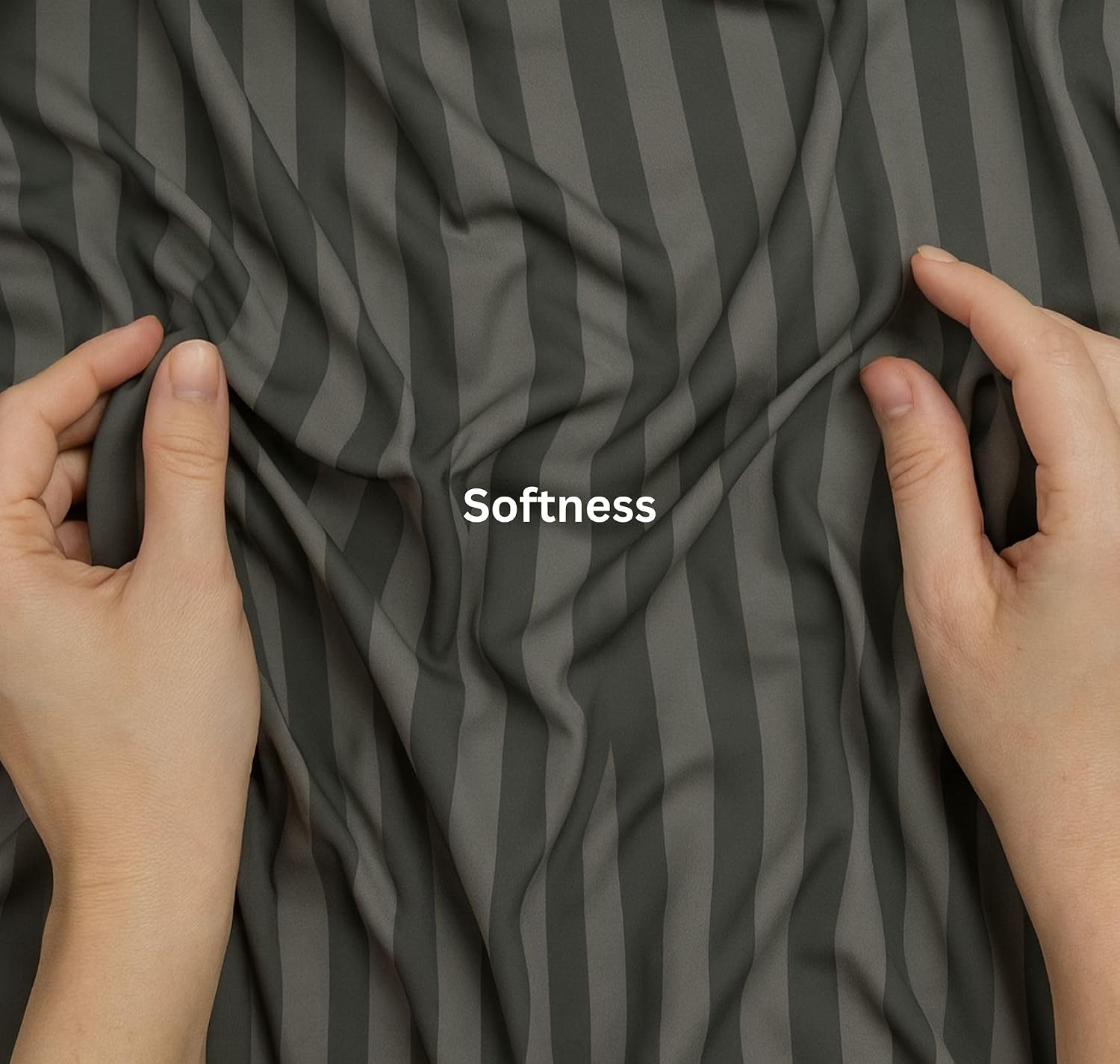 Cotton Single Bedsheet With One Pillow Cover - 90 X 60 Inches, Grey | Soft & Breathable Premium Printed Design Bedsheet