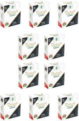 Premium Flavored Herbal Filter Dhoompan Sticks - Pack Of 10X 20 Pcs Herbal Cigarette | Bidi Sticks Rolled In Tendu Leaves, Non-Addictive Sticks - Tobacco Free & Nicotine Free
