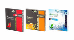 Aarogyam Herbals Tobacco & Nicotine Free Herbal Flavored Cigarette For Relieve Stress And Mood Enhance Product - Muskmelon, Watermelon, Mint Flavour - Pack Of 3 30 Sticks