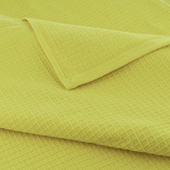 Casa Copenhagen Egyptian Cotton Exotic Hand Towel 400 Gsm (Wf Lime Green)- 2 Pcs