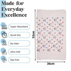Kuber Industries Face Towel 200 Gsm | Cotton Easily Washable Travel Friendly Pocket Towels & Gym Napkins | Pack Of 24 (Assorted)