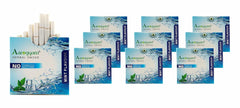 Mint Flavored Cigarette For Relieve Stress & Mood Enhance - 10 Sticks In Each Packet, Pack Of 10 | No Bad Smell, Non Addictive, No Harmful - Tobacco & Nicotine Free