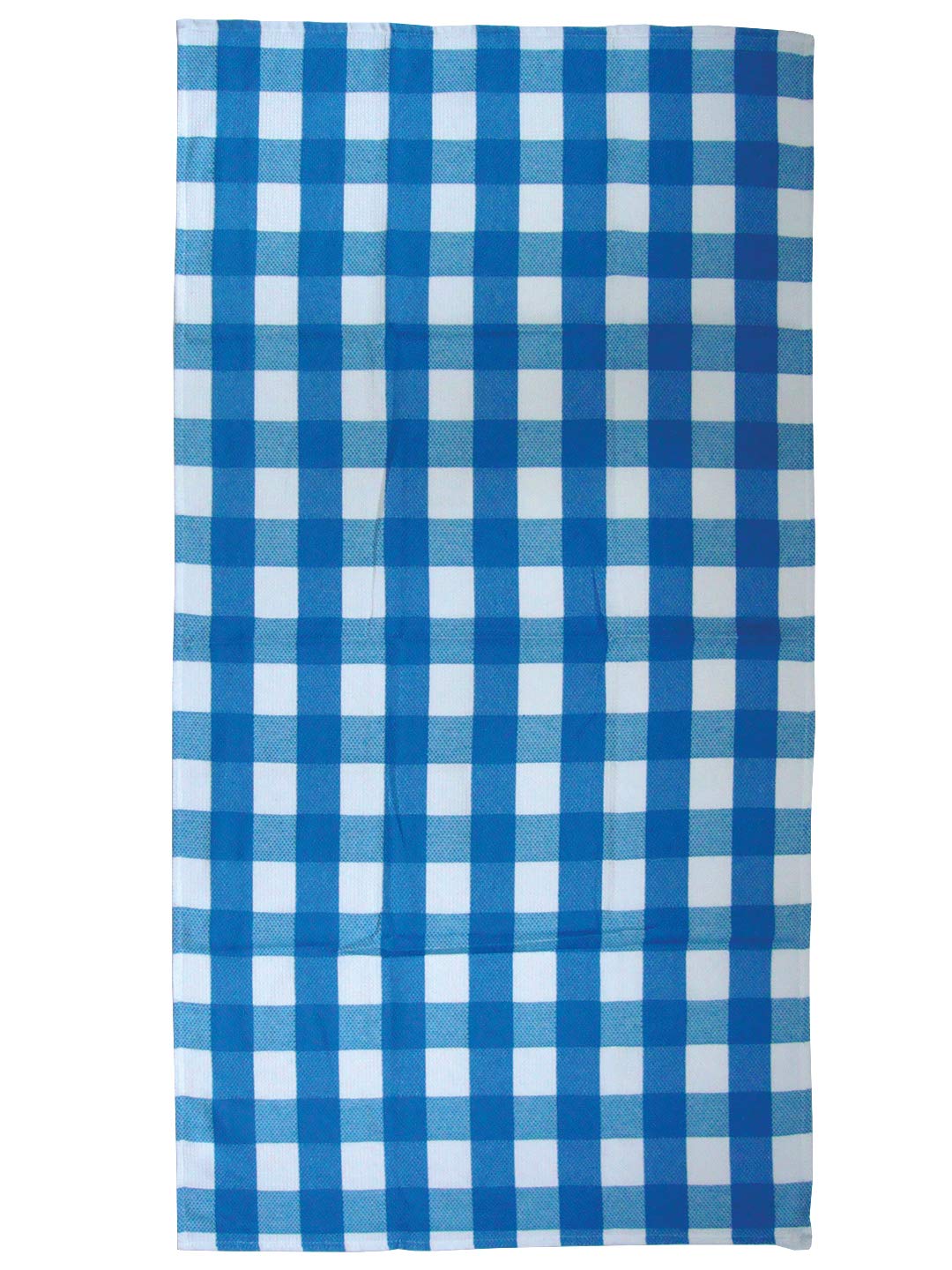 Athom Trendz Living Cotton Bath Towel 600 Gsm | Lightweight, Soft & Absorbent, Quick-Drying, Skin-Friendly, Luxury Quality, Durable Towel - Pack Of 3 (Blue & White)