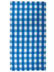 Athom Trendz Living Cotton Bath Towel 600 Gsm | Lightweight, Soft & Absorbent, Quick-Drying, Skin-Friendly, Luxury Quality, Durable Towel - Pack Of 3 (Blue & White)