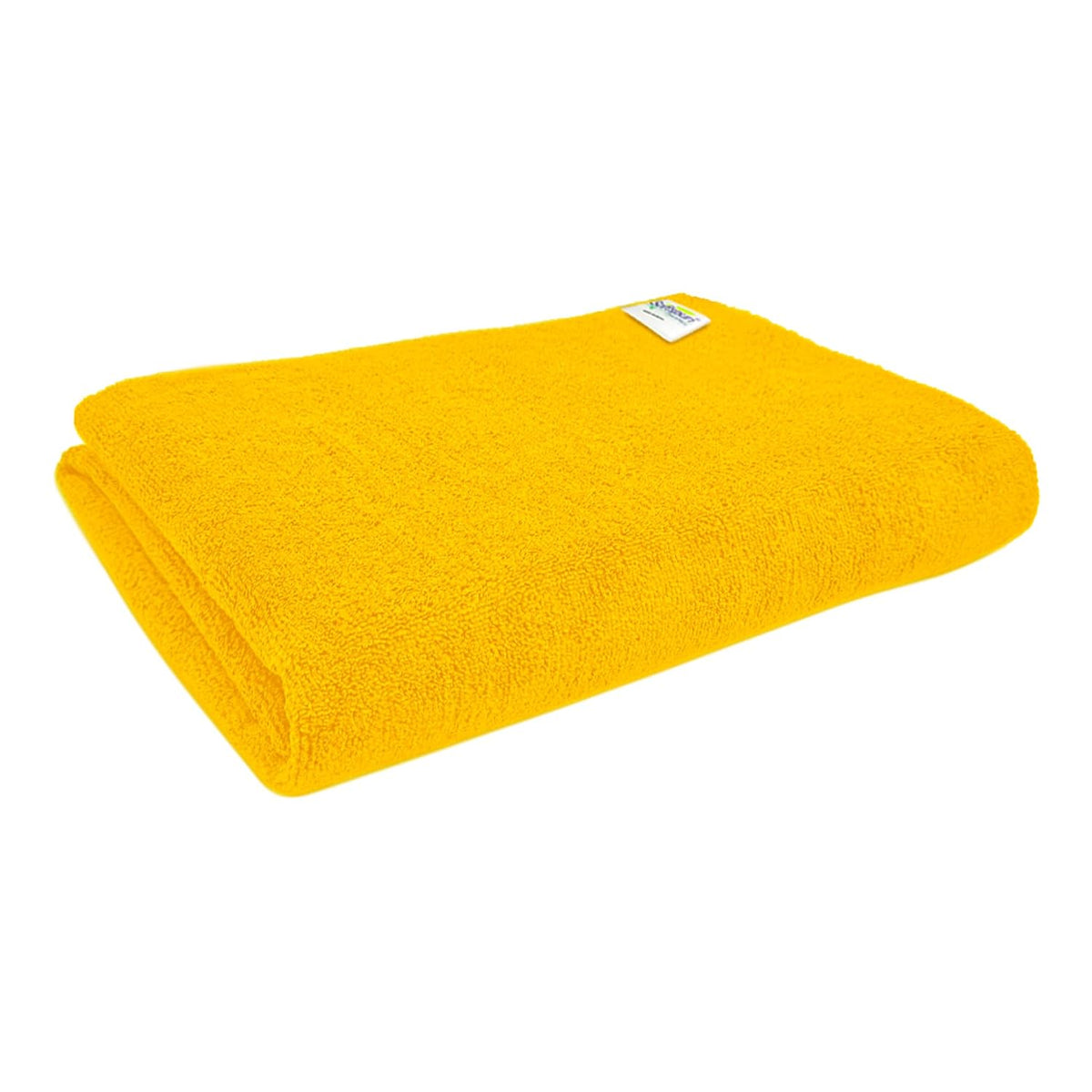 Softspun Microfiber Bath & Hair, Care Towel 360 Gsm | Super Soft & Comfortable, Quick Drying, Ultra Absorbent In Large Size (Orange)