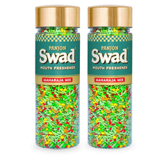 Panjon Swad Maharaja Mix Mukhwas 450gm, (225gm *2 Bottles) | Perfect For After-Meal Snack