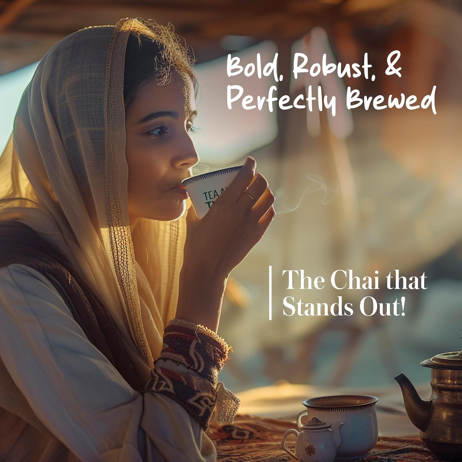 Tea And Twigs Strong Assam Black Tea - 250gm, 8.8 Ounce | Rich Colored Premium Chai Patti - Medium Caffeine Loose Leaf Tea | Preservatives Free