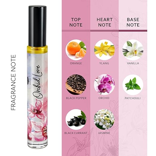 Ajmal Artisan Orchid Love Concentrated Roll-on Perfume 10ml 0.3 Fl.oz. |  Gift For Women