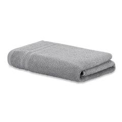 Welspun 100% Cotton Quik Dry Bath Towel 380 Gsm | High Absorbency Super Soft, Fast Drying Bath Towels Large Size (Grey)