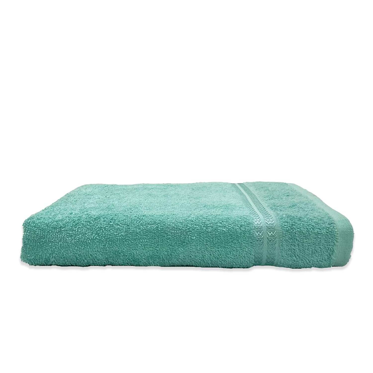 Welspun 100% Cotton Bath Towel 500 Gsm | Anti Bacterial Bright Colours High Absorbency Cotton Bath Towels (Classic Mint)
