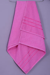 Lrsdaa A New 100% Cotton Bath Towels 500 Gsm | Super Absorbent & Soft Bath Towel For Men & Women (Pink)