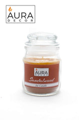 SANDAL WOOD DIVINE FRAGRANCE JAR CANDLE | PERFECT GIFT FOR LOVED & FRIENDS