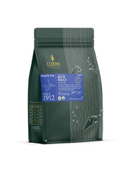 Luxmi Estates Blue Hills Black Tea - 250gm, 8.8 Ounce, 125 Cups | Premium CTC Blended Tea With Leaf - Strong Assam Flavor | Additives Free, High Caffeine Black Tea