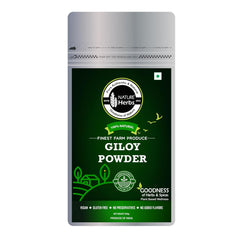 Nature Herbs 100% Pure Giloy Powder, Helps Improve Digestion & Boost Immunity | 200gm 0.4lbs Each Pack Of 4