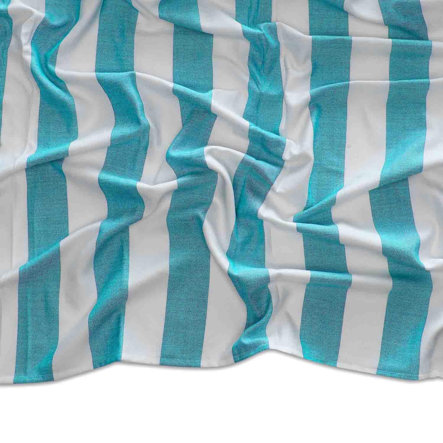 Haber 100% Bamboo Large Bath Towel 240 Gsm | Ultra Soft, Light Weight & Quick Dry Bath Towel For Travel, Gym, Beach, Pool & Yoga (Azure)