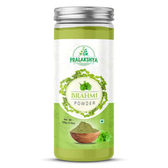 Pralakshya Naturals Brahmi Powder, Herbal Supplement For Wellness And Hair Health | 100gm 0.2lbs