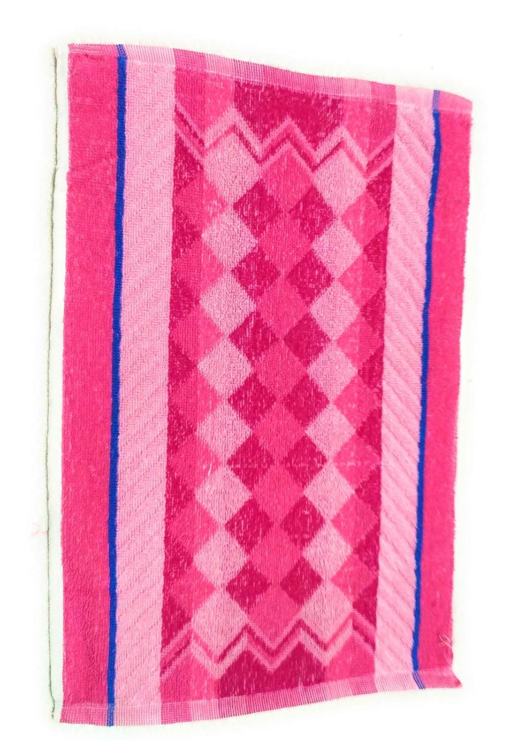 Cotton Colors Cotton Floral Design Hand Towel 1200 Gsm - Set Of 8 (Multicolour)