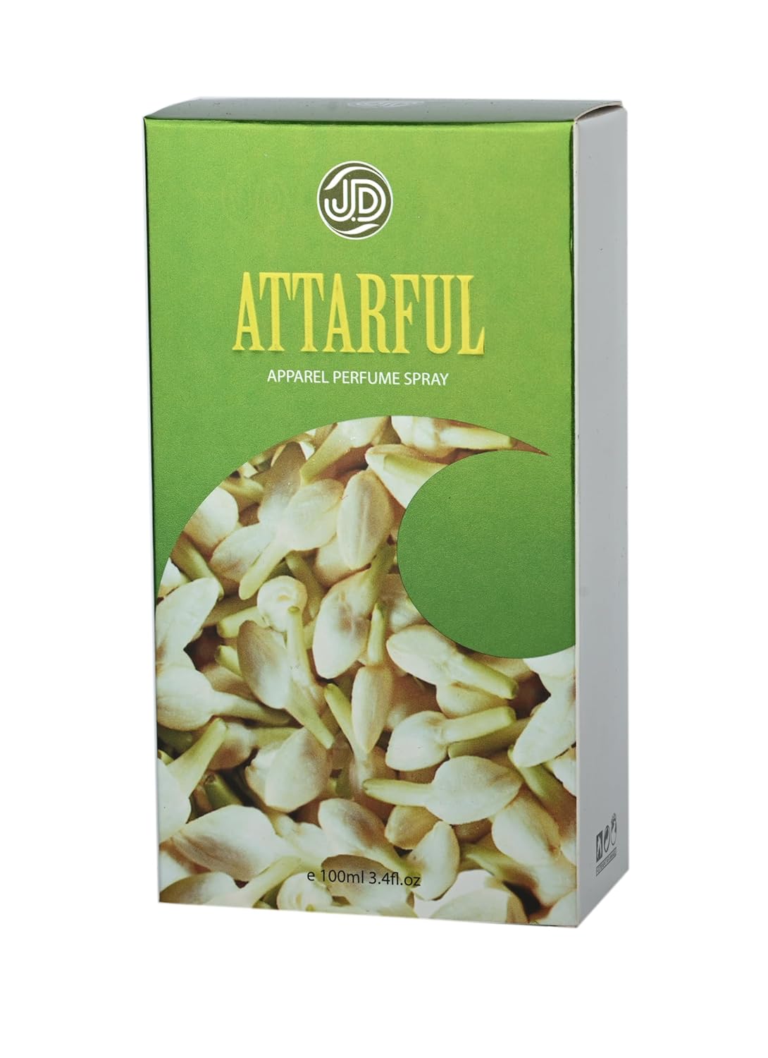 JD International Attarful Apparel Unisex Perfume With Long Lasting Fragrance - 100ml, 3.4 Fl.oz. | Perfume For Men & Women