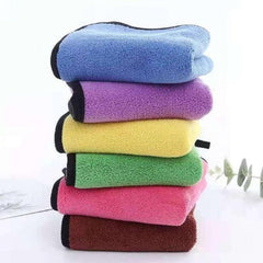 Outlay Home Thick Lint & Streak-Free Multipurpose Cloths Automotive Microfibre Towels For Car, Bike Cleaning Polishing Washing & Detailing - 6 Pieces