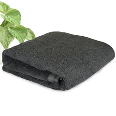 Heelium Bamboo Bath Towel | Lightweight & Quick Drying | Ultra Absorbent Towel 400 Gsm | Pack Of 1 - Grey
