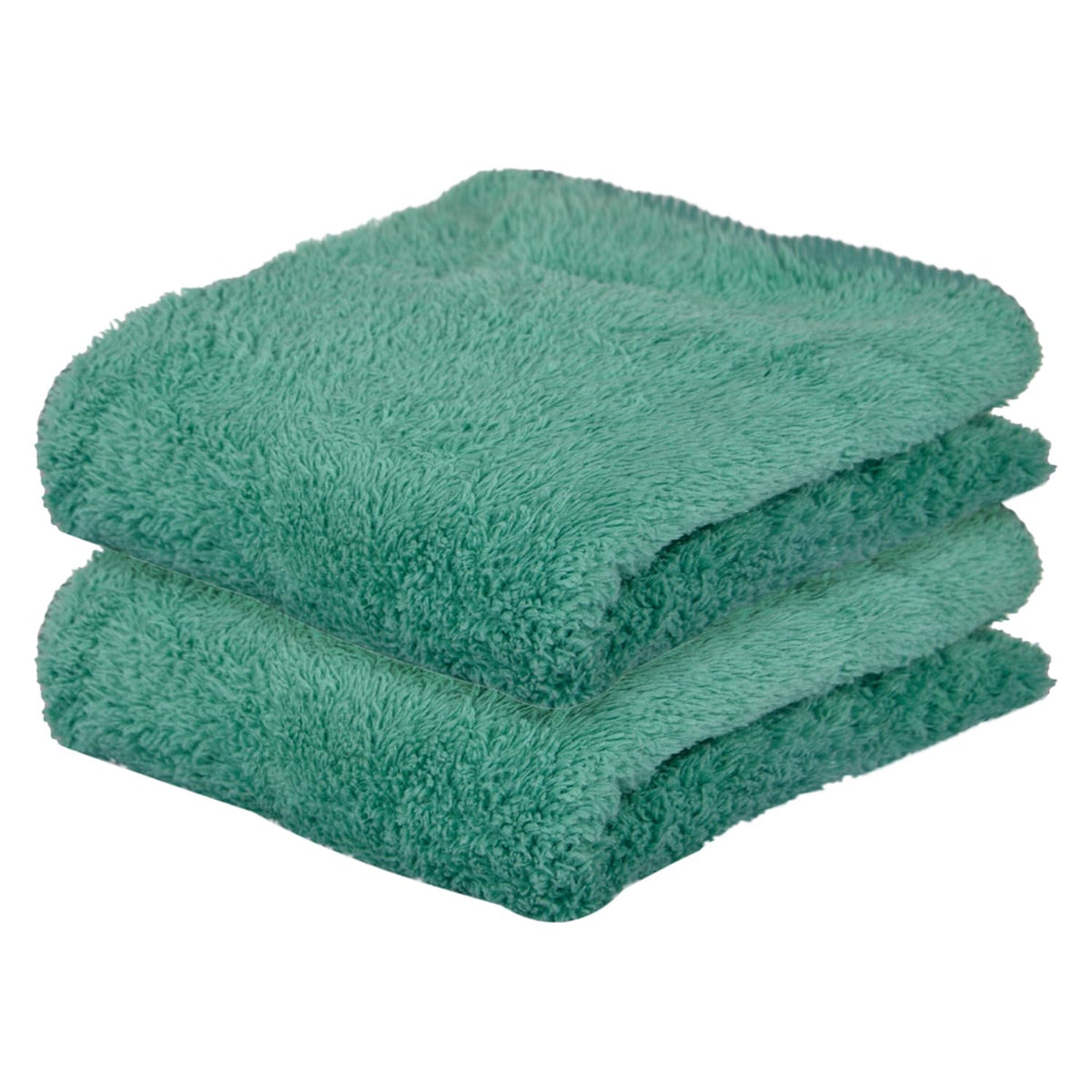Kuber Industries Cleaning Towel 300 Gsm | Reusable Cleaning Cloths For Kitchen, Duster, Cleaning Towel (Green) Pack Of 2
