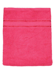 Ramraj Cotton Soft & Absorbent Terry Bath Towel 450 Gsm (Pink)