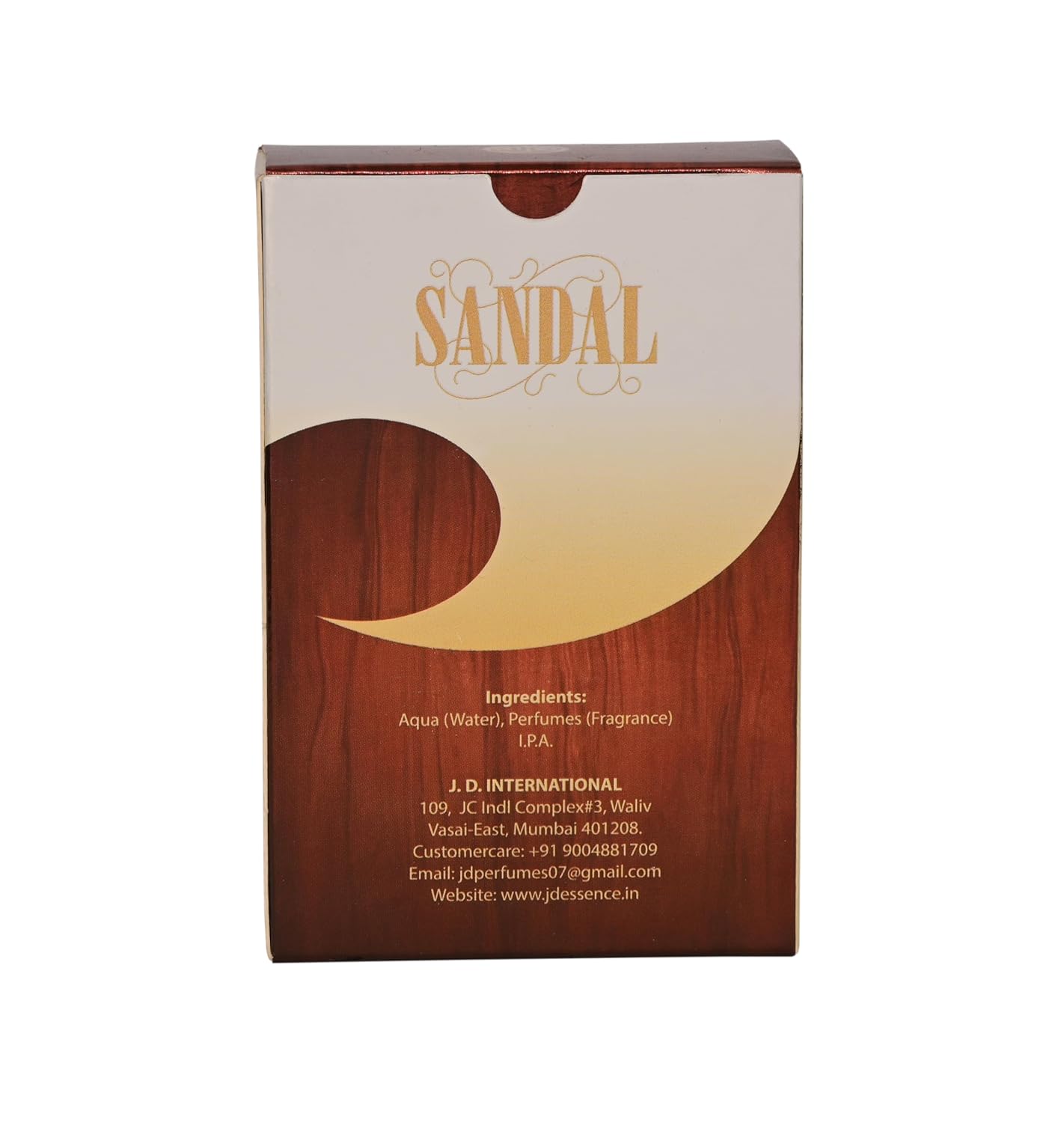 JD International Sandal Apparel Unisex Perfume With Long Lasting Fragrance - 30ml, 1.02 Fl.oz.| Perfume For Men & Women