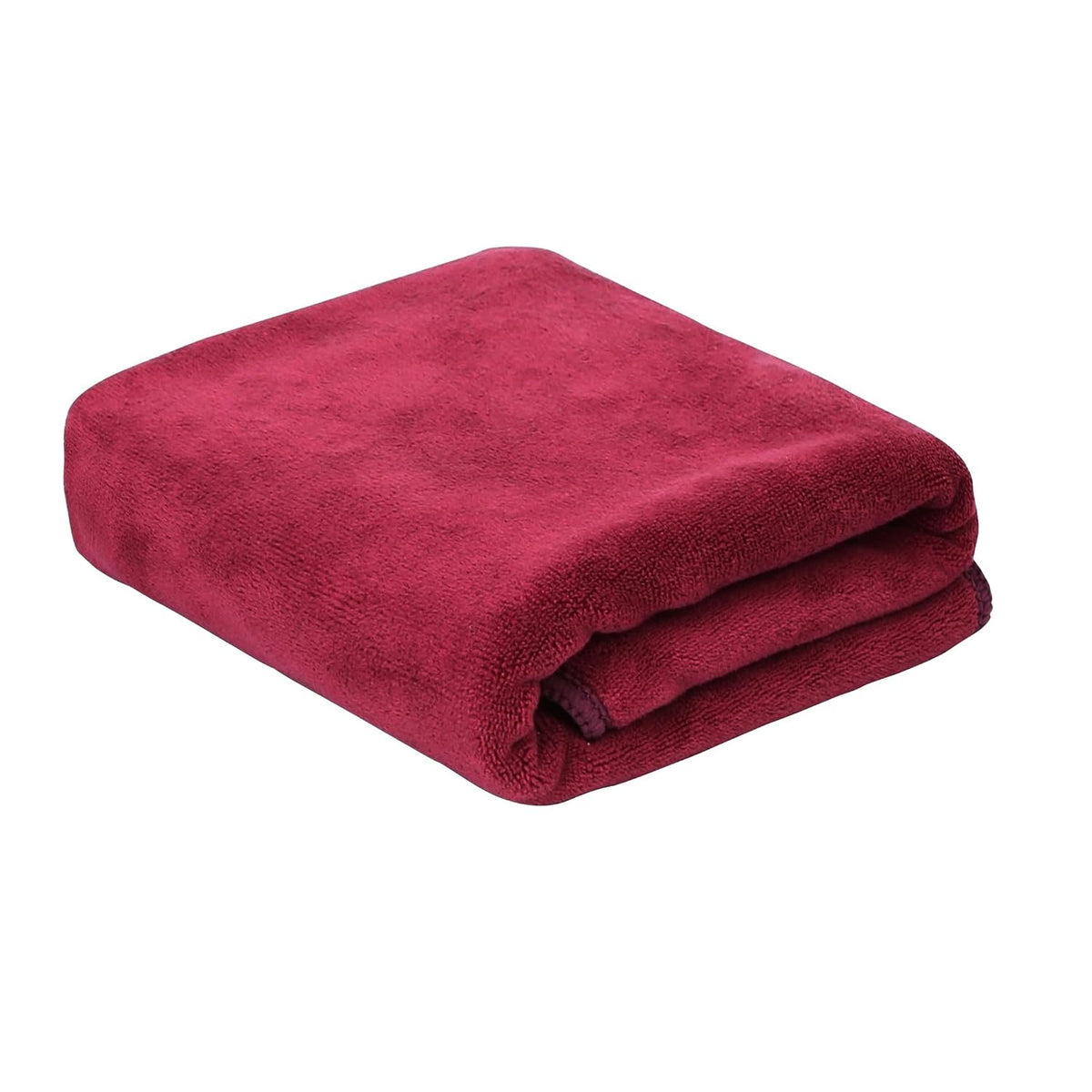 Housse Premium Microfiber Bath Towel 550 Gsm | Extra Large Quick Dry Towels For Women & Men | Super Soft Plush | Ultra Absorbent For Home Swimming Sports & Travel (Red Plum)