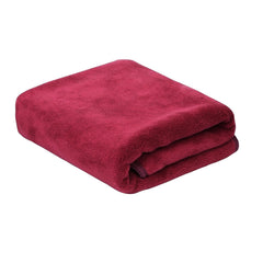 Housse Premium Microfiber Bath Towel 550 Gsm | Extra Large Quick Dry Towels For Women & Men | Super Soft Plush | Ultra Absorbent For Home Swimming Sports & Travel (Red Plum)