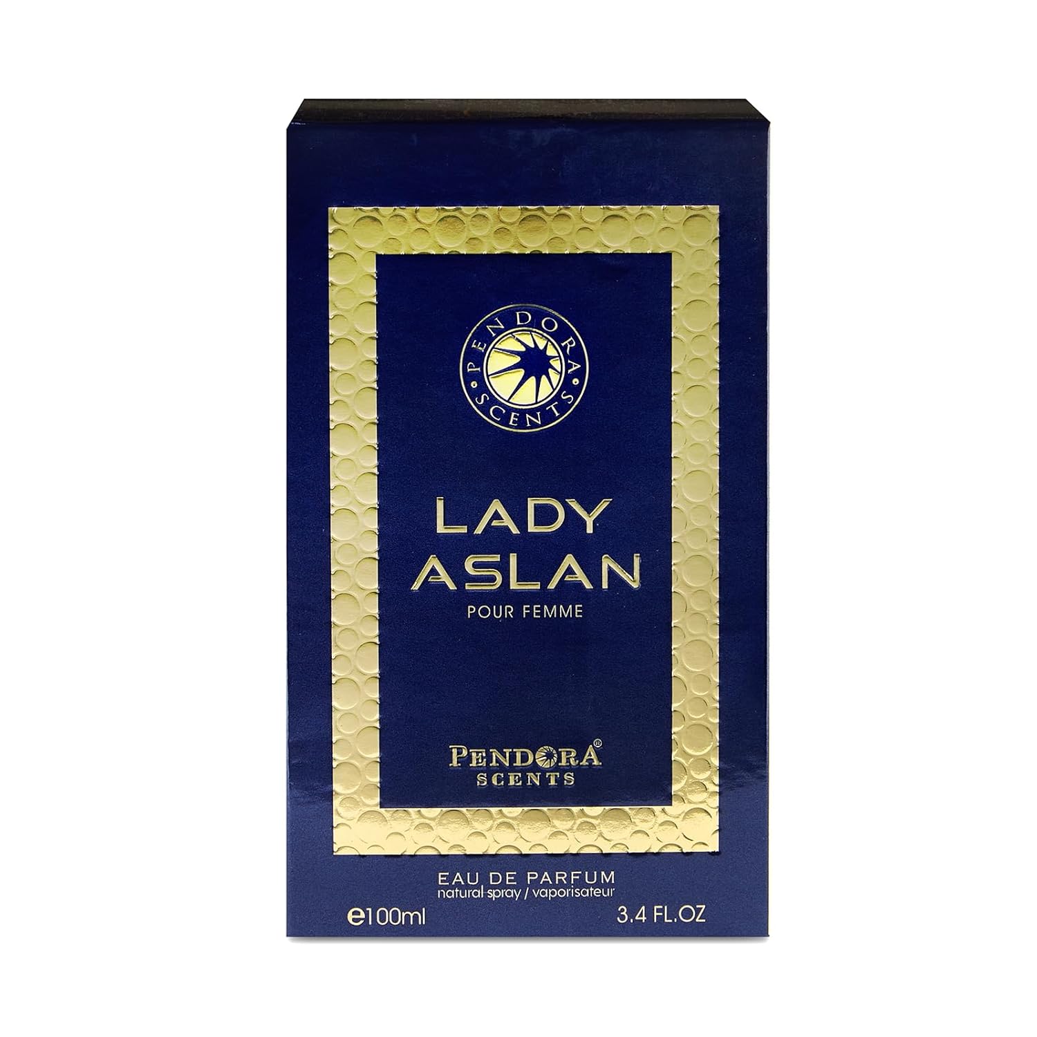 Pendora Scents Lady Aslan Pour Femme Eau De Parfum 100ml 3.4 Fl.oz. Feminine Fragrance | Long Lasting