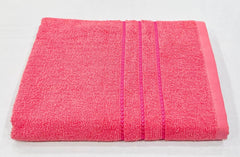 Bombay Dyeing Flora Small Size Bath Towel 500 Gsm - Rose