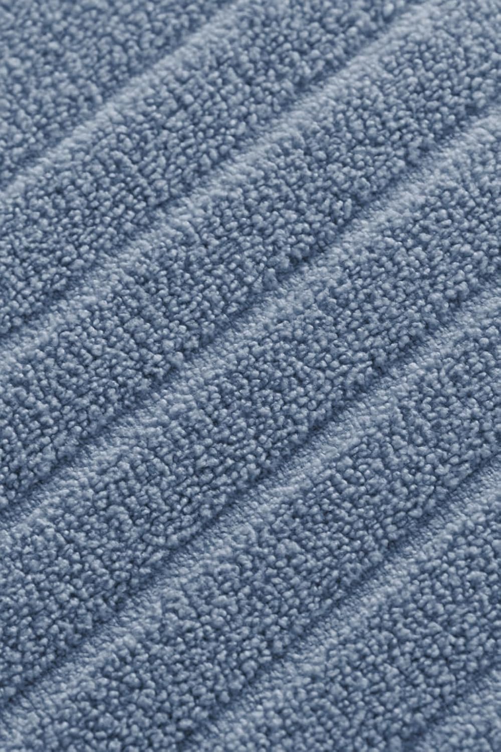 Viahome Luxury Ribbed Cotton Bath Towel 600 Gsm | Ultra Soft, Quick Dry, Super Absorbent, Durable & Skin Friendly, Luxury Hotel Quality Towel For Home, Gym & Spa (Airforce Blue)